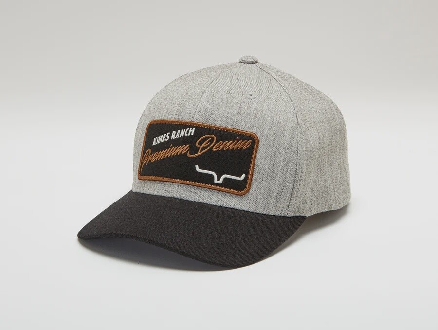 Kimes Premium Denim Hat-Grey Heather