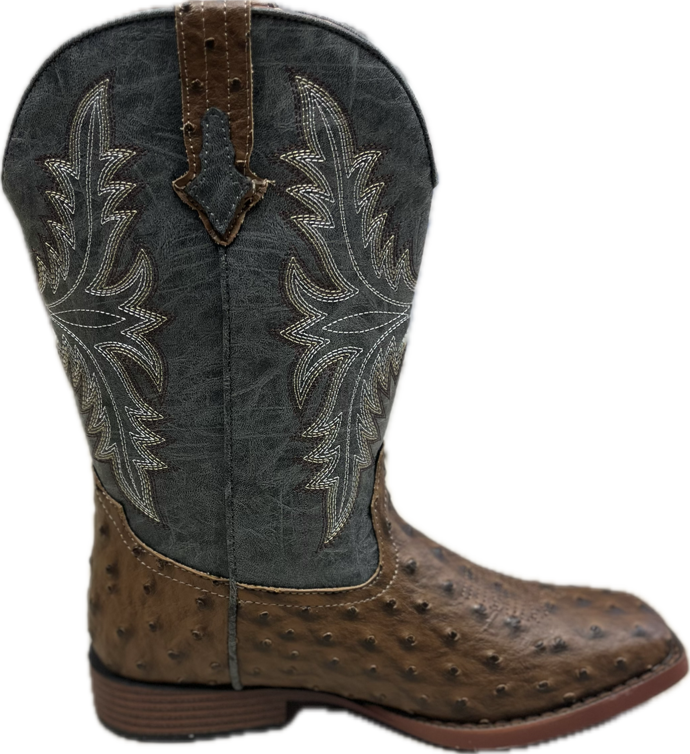 ROPER BIG KIDS BROWN VAMP WITH NAVY SHAFT