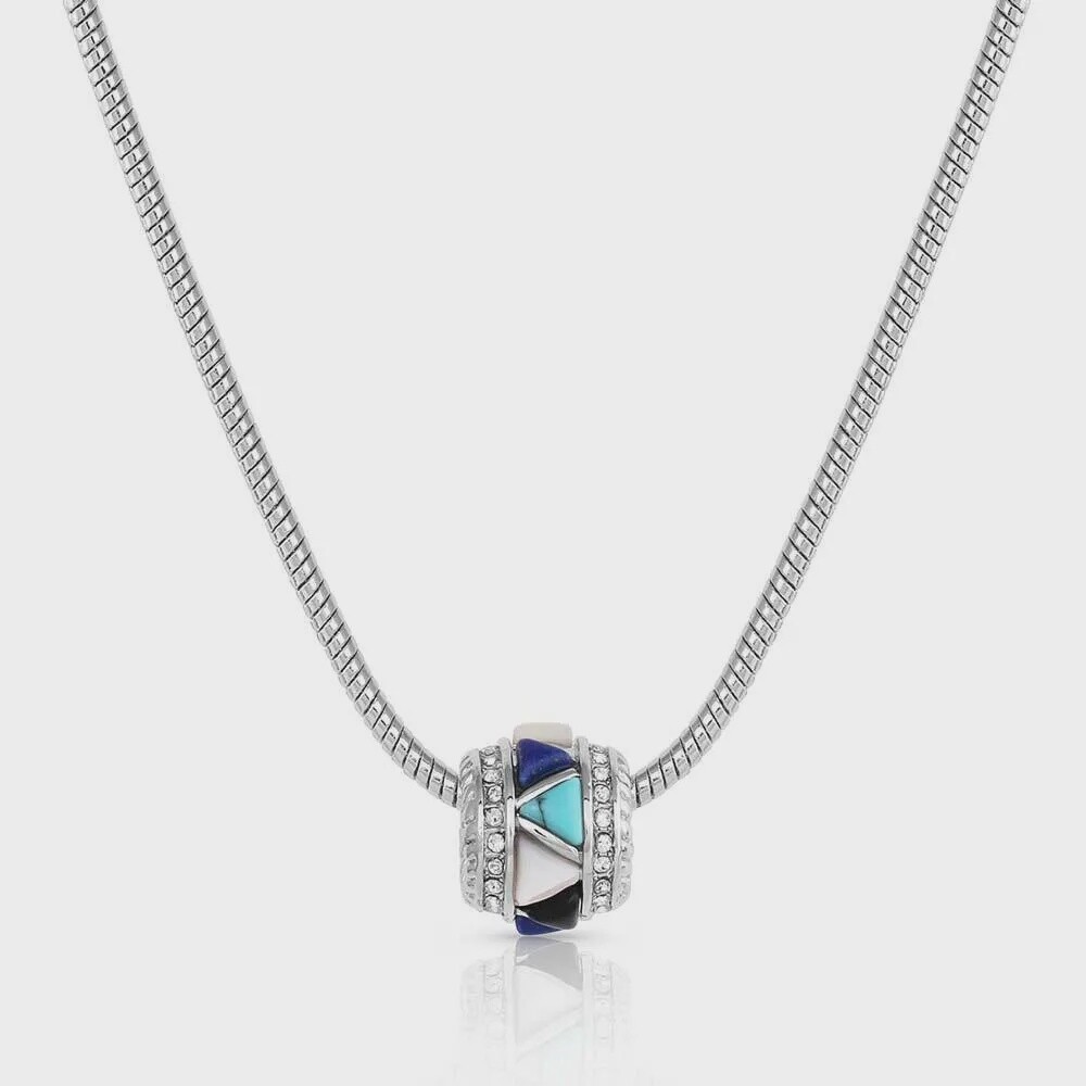 Night Fall Cobblestone Necklace