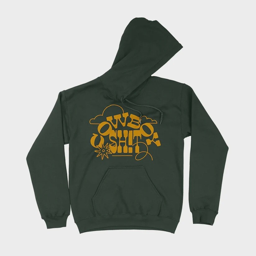 Cowboy Sh*t Forest Hoodie- Green