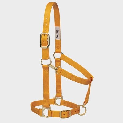 BASIC ADJUSTABLE CHIN AND THROAT SNAP HALTER