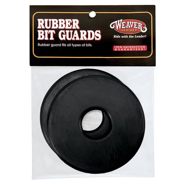 RUBBER BIT GUARD, BLACK