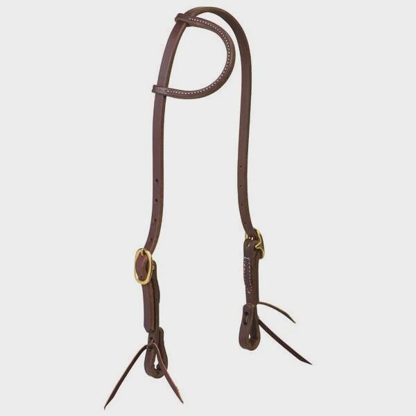 WORKING TACK SINGLE-PLY HEADSTALL WITH TIE ENDS