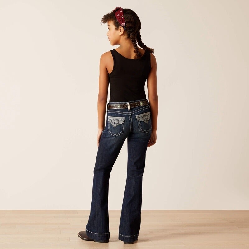 Ariat Girls Stretch Fit Tyra Trouser Jean - Naomi