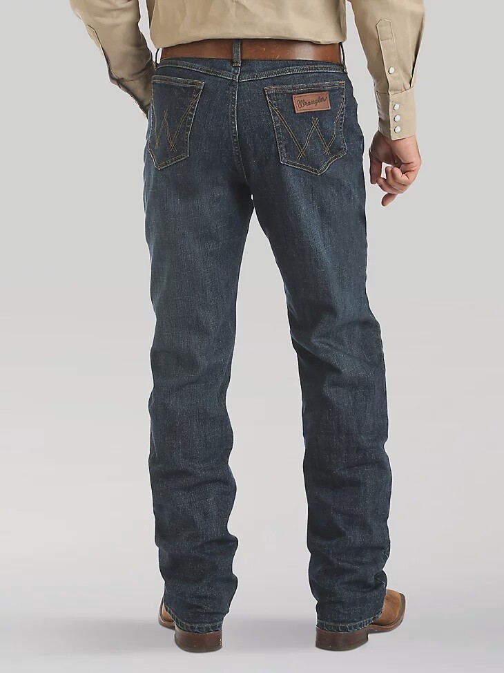 MEN&#39;S WRANGLER® 20X® ACTIVE FLEX RELAXED FIT JEAN IN THUNDERCLOUD