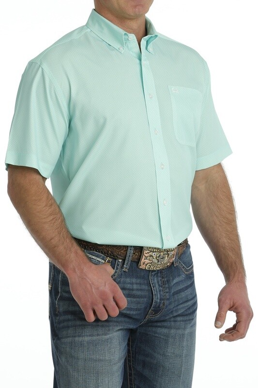 CINCH MENS S/S ARENAFLEX MINT