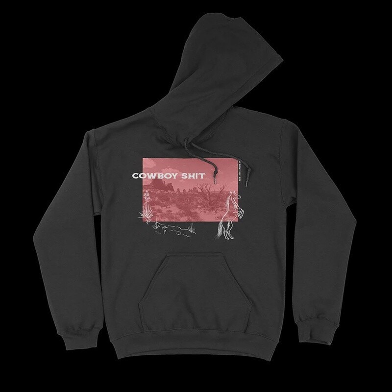DESERT - BLACK HOODIE