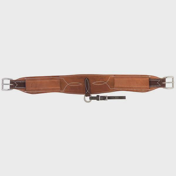 Heavy-Duty Roper Back Cinch Only, Russet, 4&quot;