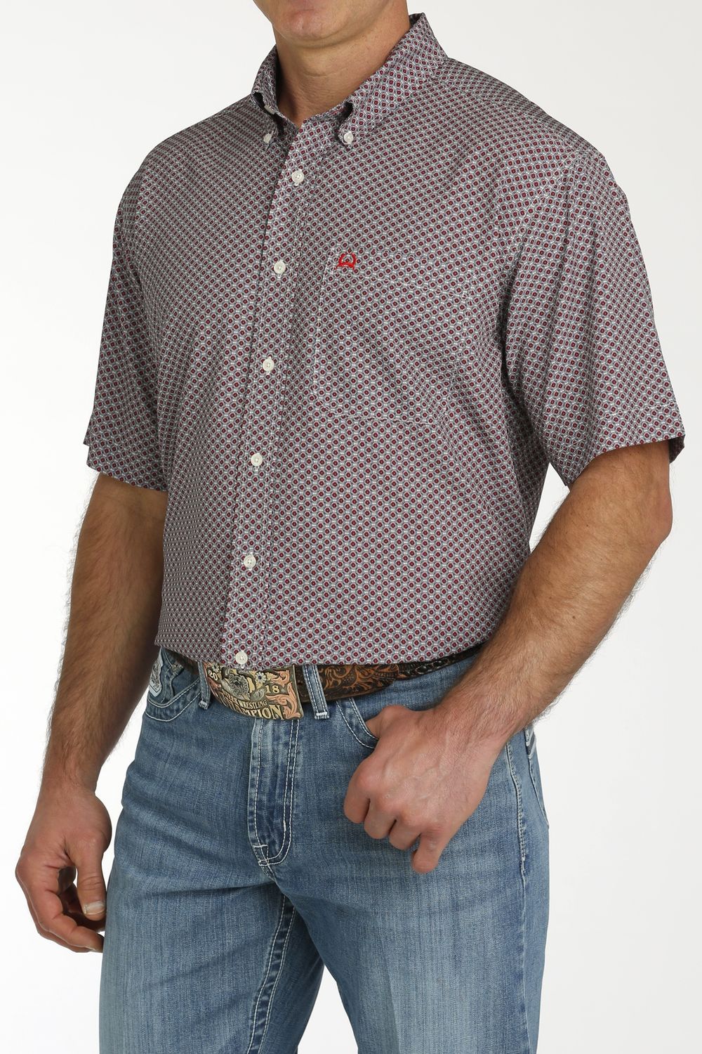 Cinch Mens S/S Arenaflex Multi