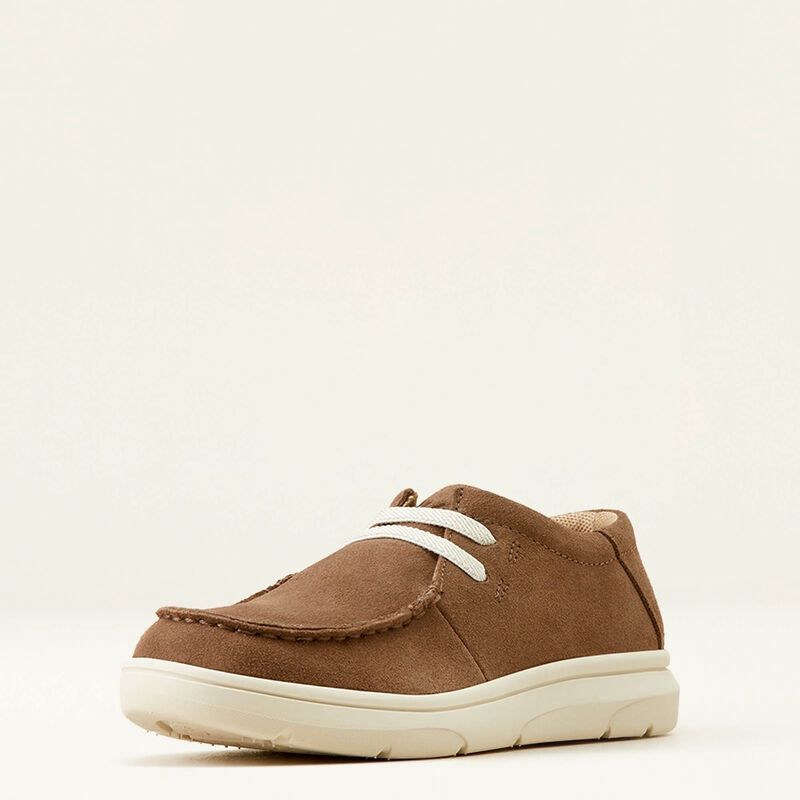 Kids Hilo Brown Bomber Suede