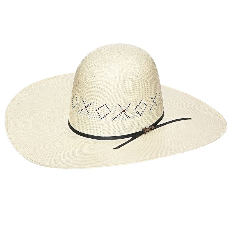 TWISTER 20X SHANTUNG HAT NATURAL OPEN