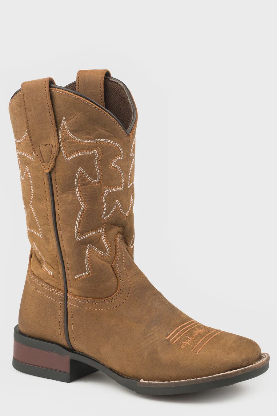 BIG BOYS CRAZY HORSE BROWN VAMP UPPER