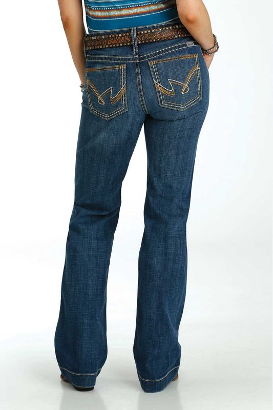 HAYLEY DARK STONE LADIES JEANS