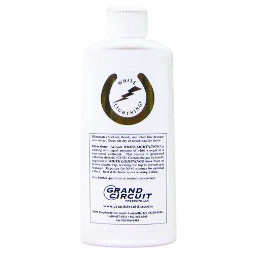 GRAND CIRCUIT WHITE LIGHTNING HOOF SOLUTION,