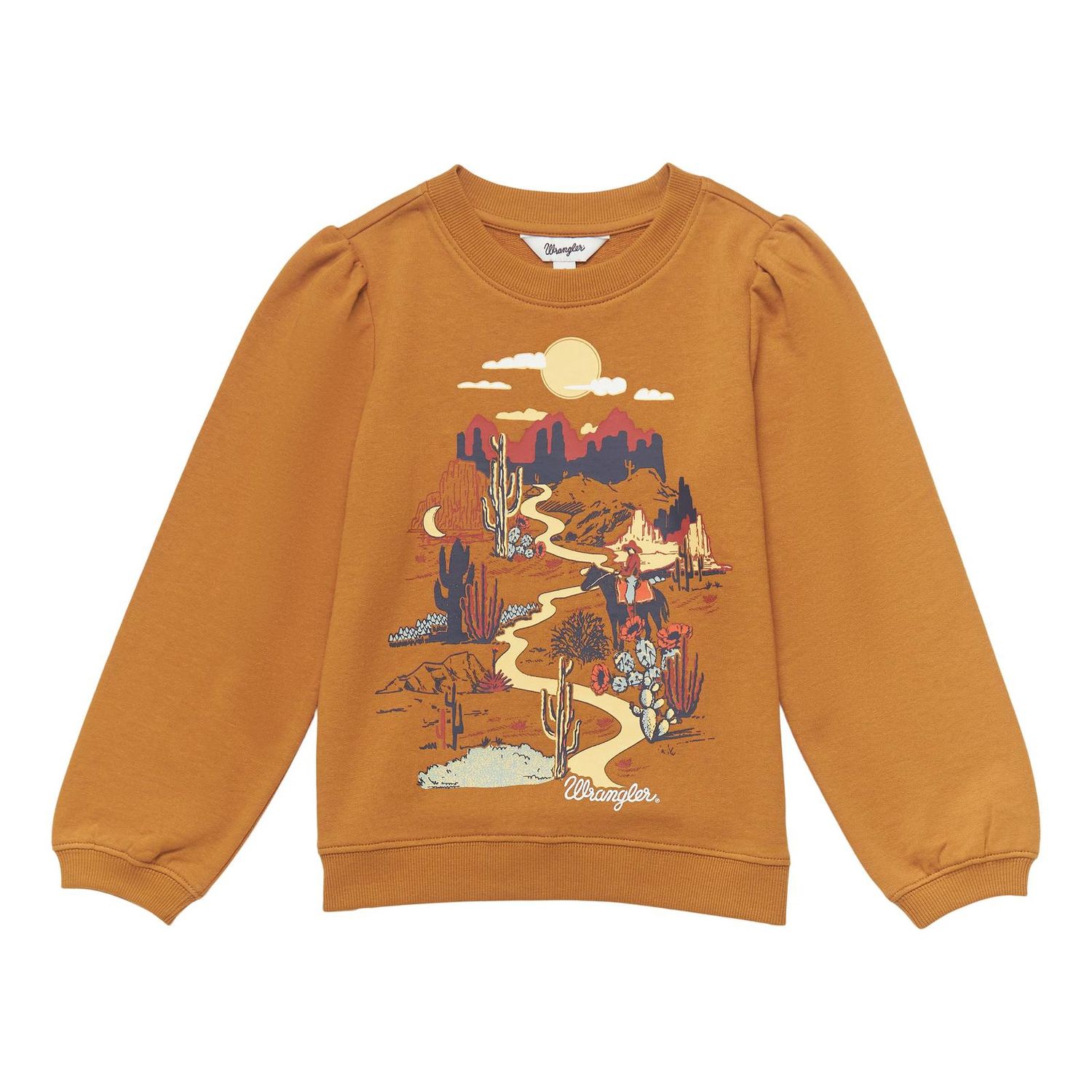 Wrangler® Girls Sweatshirt - Brown