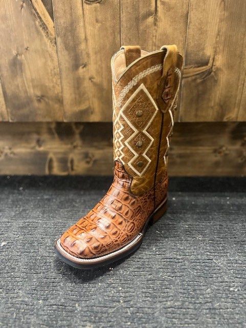 Immit Caiman Cognac Western Boots