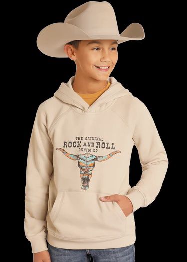 Boys&#39; Aztec Skull Graphic Hoodie
