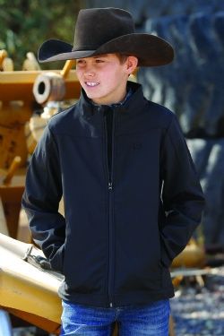 Boys Bonded Jacket - Black