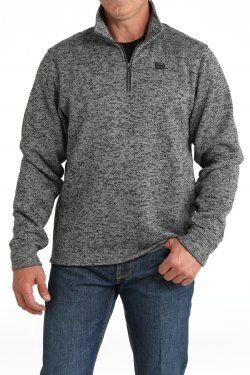 Cinch Men&#39;s 1/4 Zip Pullover - Gray