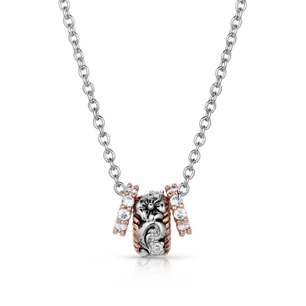 Wildflower Elegance Ring Necklace