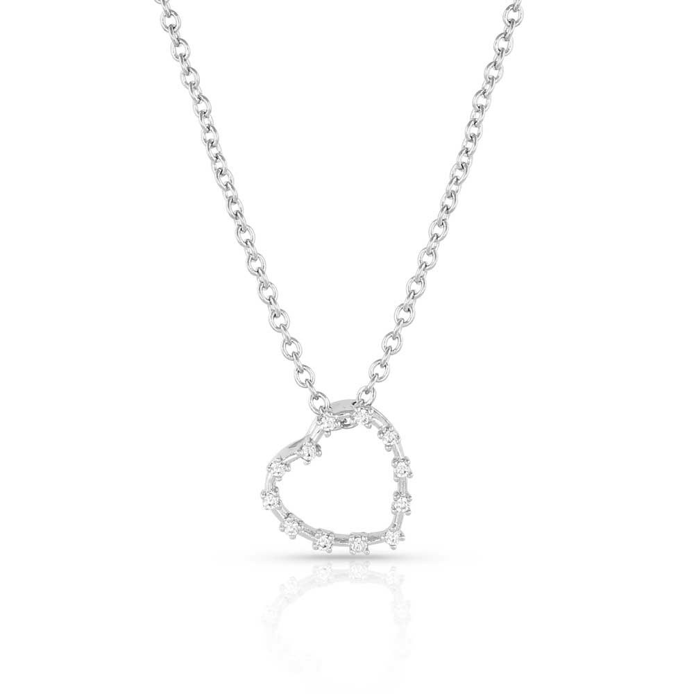 Hanging On Heartstring Necklace