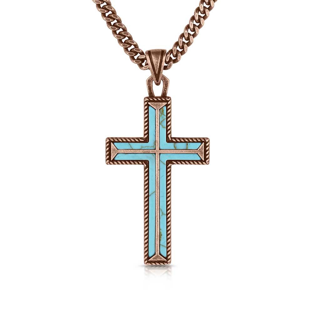 Eternal Life Cross Necklace