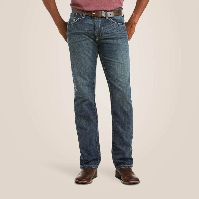 Ariat Men&#39;s M5 Straight Fit Straight Leg Jean- Deadrun