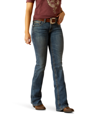 Ariat WMS Mid Rise Amora Boot Cut Jeans