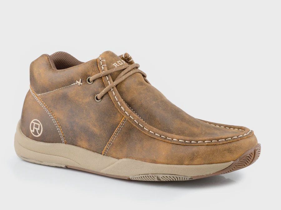Roper Men’s Lace Up Casual Leather Shoe