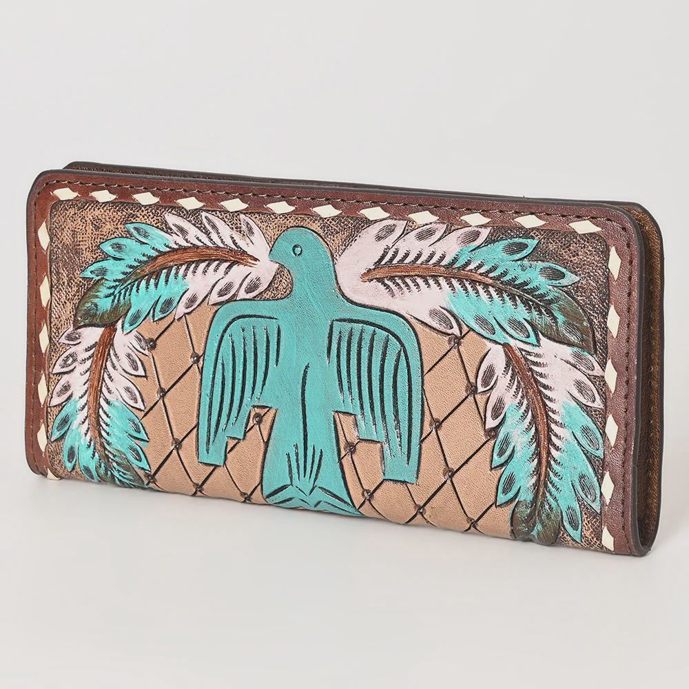 Wallet Genuine Leather womens bag western Bag