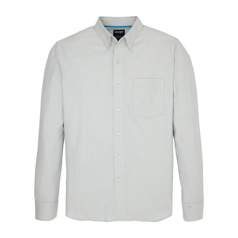 Wrangler® X Cody Johnson Long Sleeve Shirt - Classic Fit - Gray