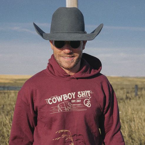 Cowboy Sh*t Buffalo Hoodie
