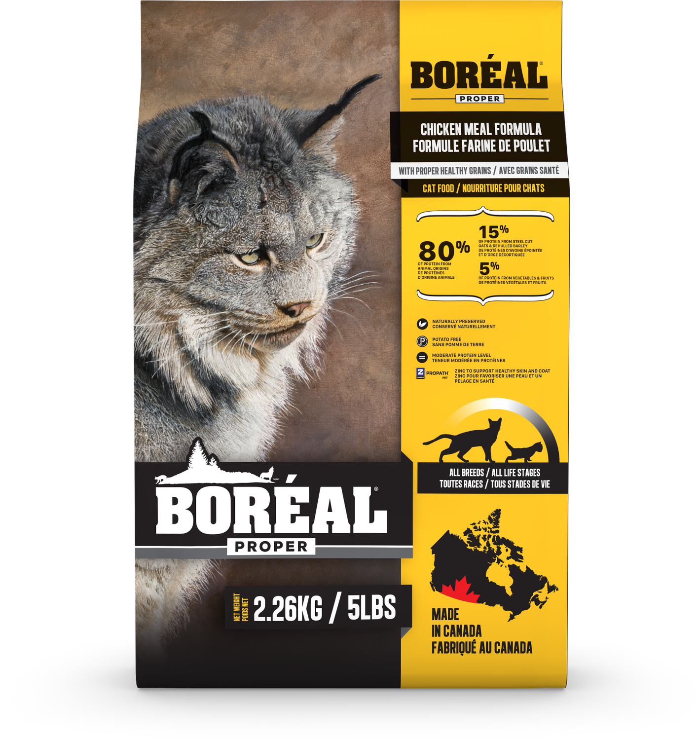 Boreal Cat Proper Chicken Meal 5.44kg