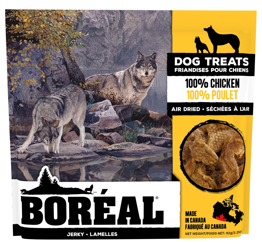 Boréal Dog Treats 100% Chicken Jerky 92g