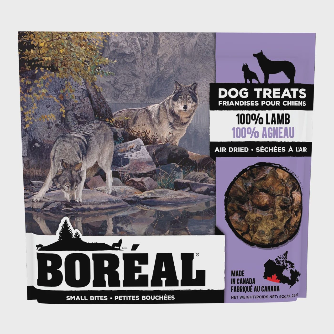 Boréal Dog Treats 100% Lamb Small Bites 92g