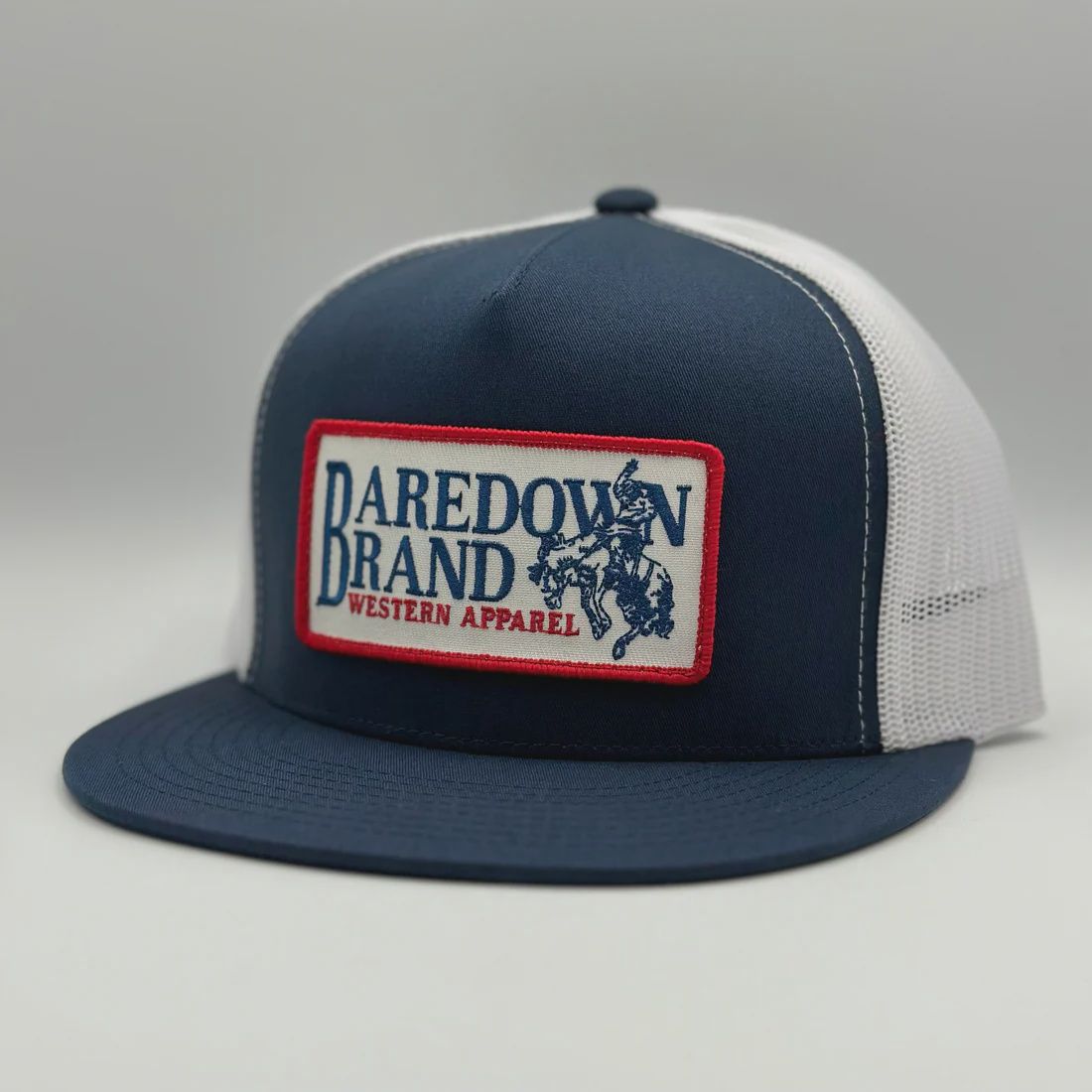 Baredown Mayhem Flat- Navy &amp; White
