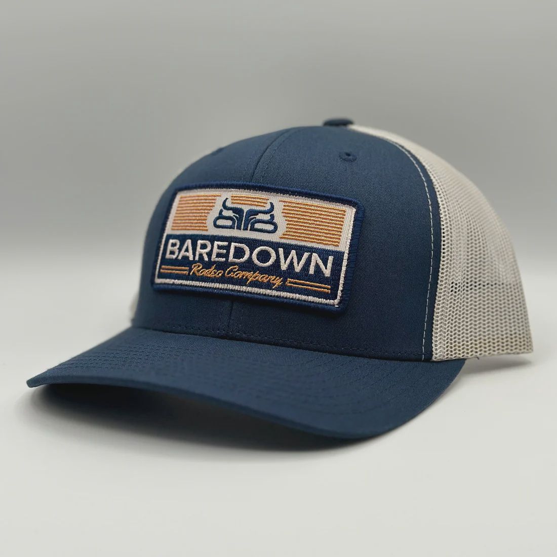Baredown Tex- Navy &amp; Silver