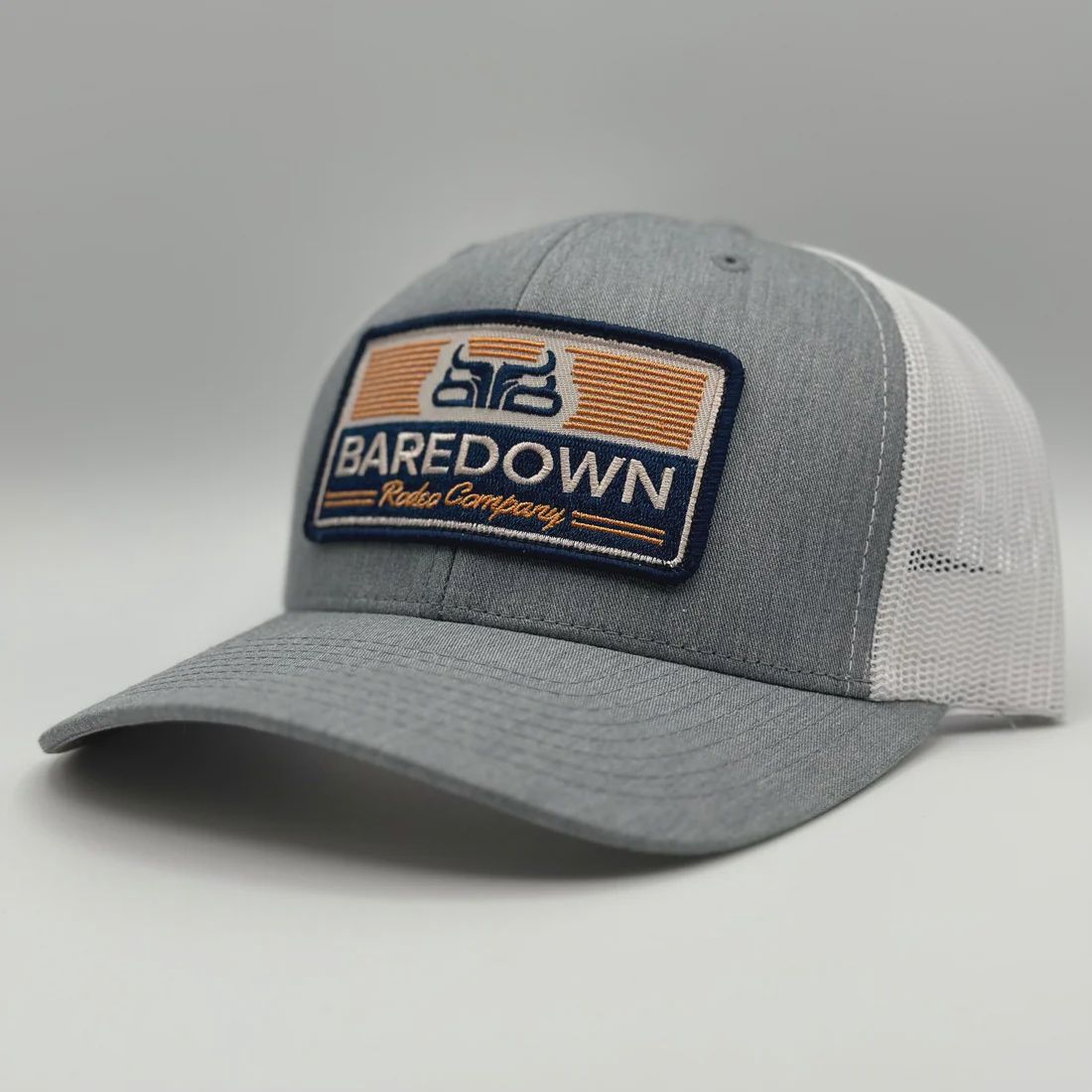 Baredown Tex- Heather Grey &amp; White