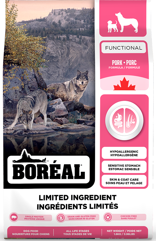 Boreal Dog Functional  LID All Breed Pork- 10kg