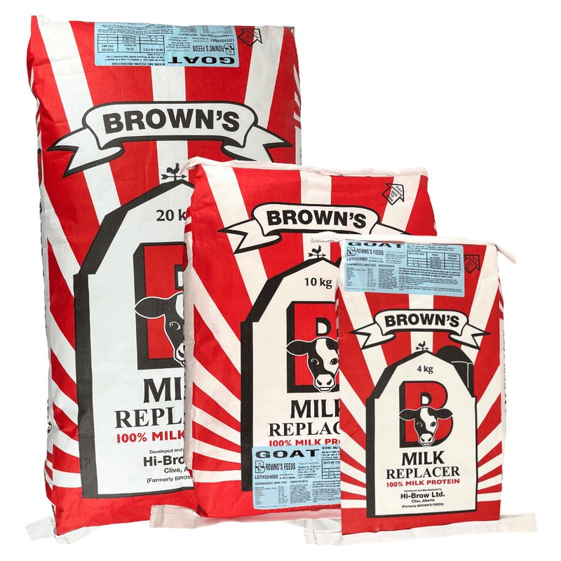 Brown&#39;s Milk Replacer-Goat 4kg
