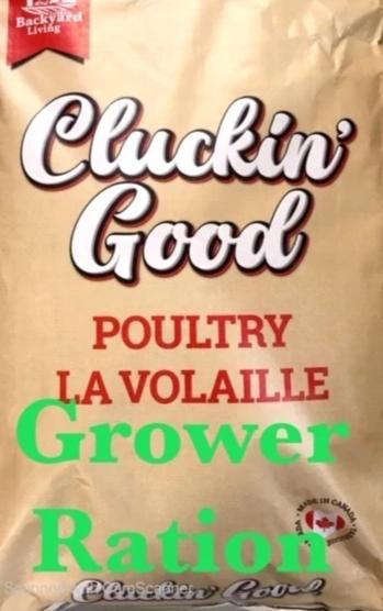 Cluckin Good 20% Grower Ration- 20kg