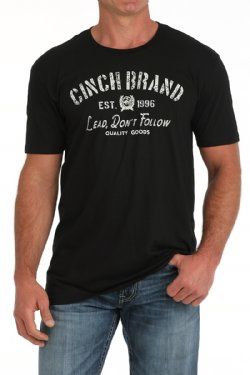 Men&#39;s Lead Don&#39;t Follow Tee - Black