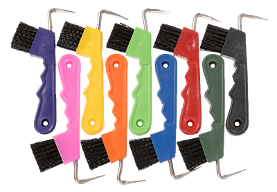 Tough 1 - Grip Hoof Pick with Brush