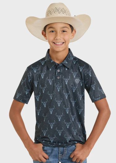 Longhorn Skulls Polo