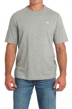 Men&#39;s Solid Logo Tee - Gray
