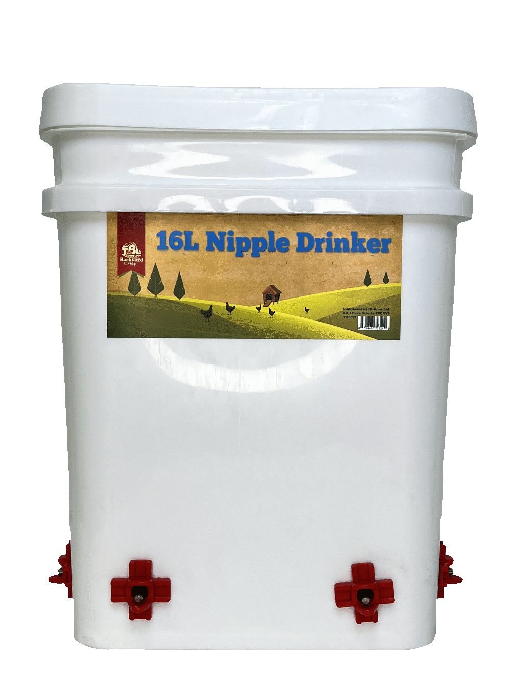 TBL 16L Poultry Bucket Nipple Drinker