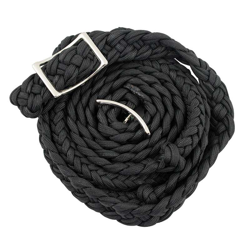 Solid Colors Braided Barrel Reins