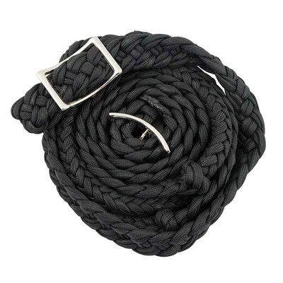 Solid Colors Braided Barrel Reins