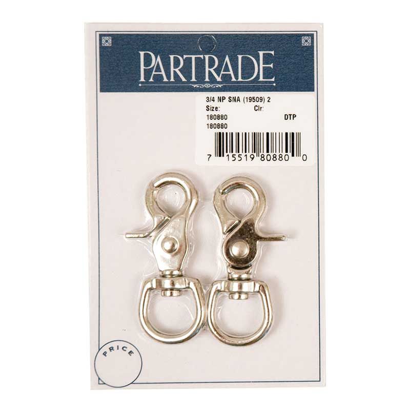 3/4″ Nickel Plated Scissor Snap