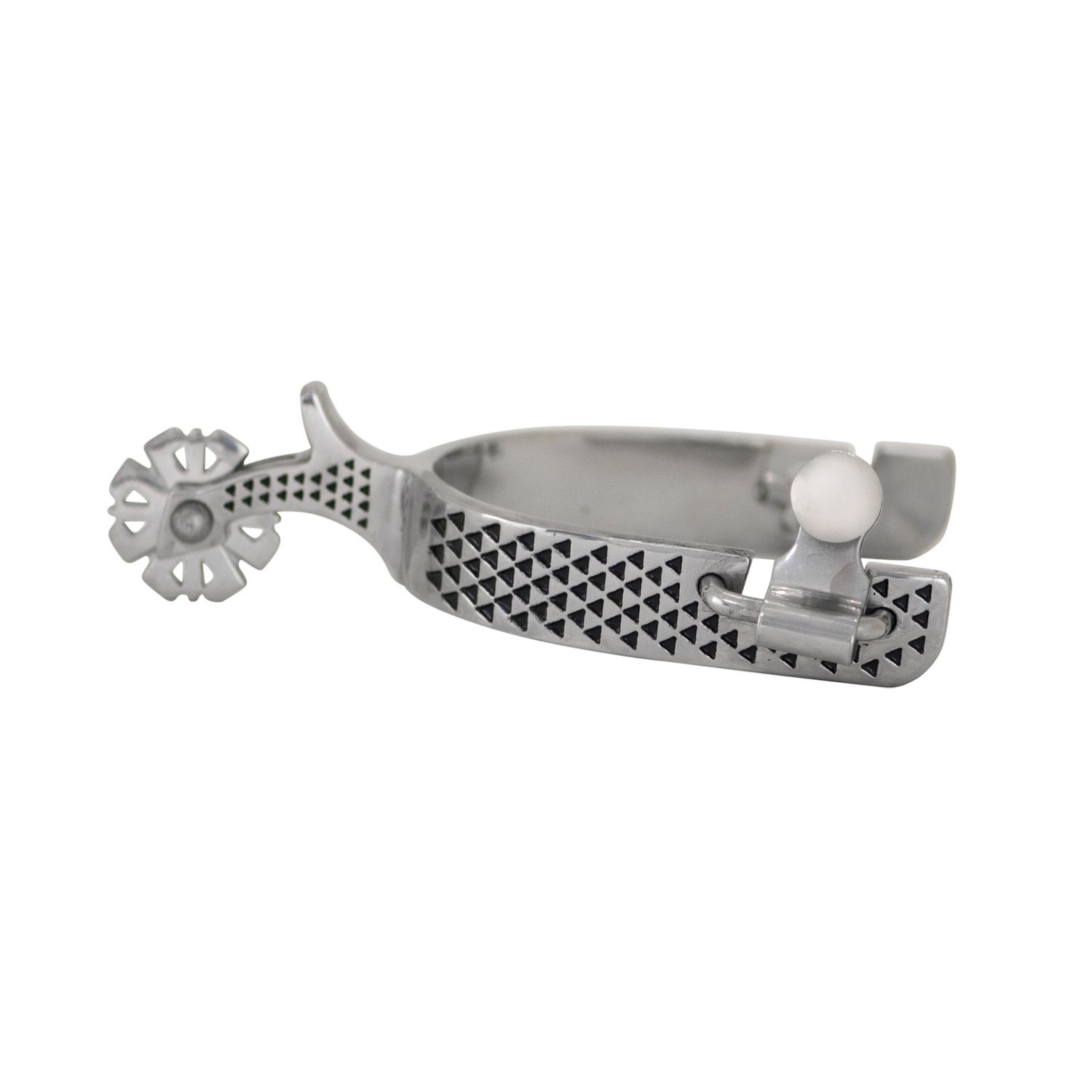Black rasp spur medium cup